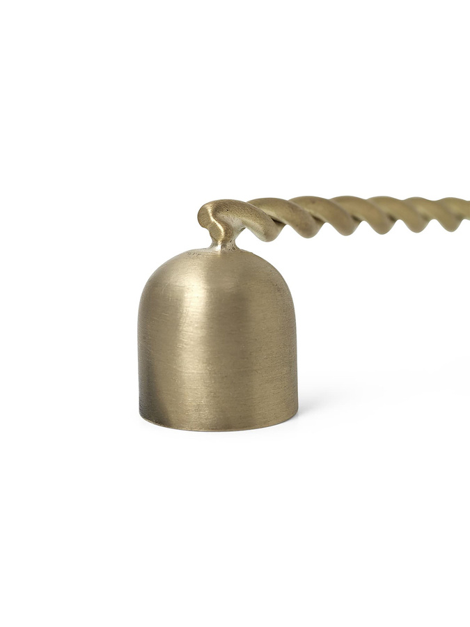 Ferm Living Twist Kerzenlöscher aus Metall in Gold für den Tisch - Bild 1