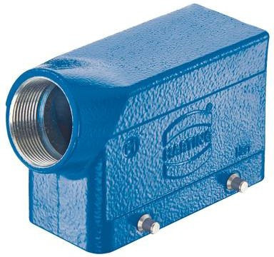 HARTING Tüllengehäuse in Blau aus Zinkdruckguss 19 36 516 1522 19365161522 - Bild 1
