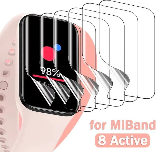 Xiaomi Band 8 Active Hydrogel Schutzfilm Transparent Vollständige Abdeckung für Xiaomi Mi Band 9 Active Zubehör - Bild 1