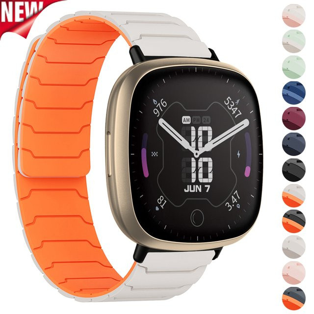 CAOWTAN Uhrenarmband Silikon, Bicolor, Unisex - Bild 1