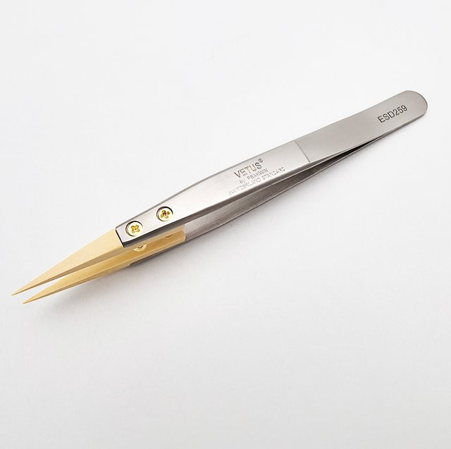 Buchsbaumpinzette, Edelstahl, antimagnetisch, Unisex - Bild 1