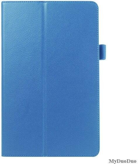Slim Cover Hülle aus PU-Leder für Samsung Galaxy Tab A 10.1 2016 T580 T585 in Hellblau - Bild 1