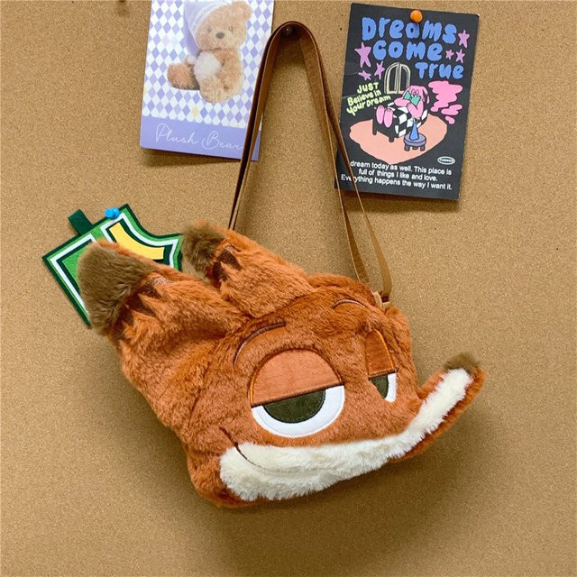 Potdemiel Zootopia 2 Nick Plüsch-Cosplay-Tasche, Umhängetasche - Bild 1