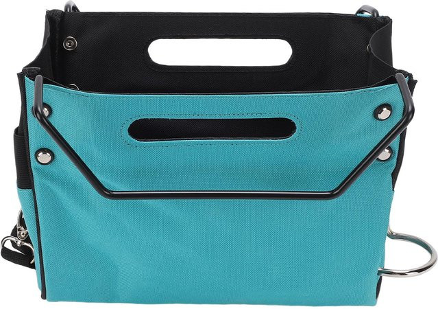 Koogeelife Leitertasche für Stufenleitern aus 600D Oxford-Gewebe mit mehreren Fächern und Schnellverschluss, Schwarz - Bild 1