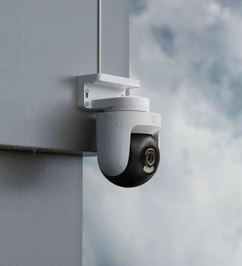 Xiaomi Smart Outdoor Kamera 4, 8 MP 4K, 360° PTZ mit Auto Tracking, KI-Menschen- und Fahrzeugerkennung, Farbnachtsicht und IP66 Schutz, Weiß - Bild 4