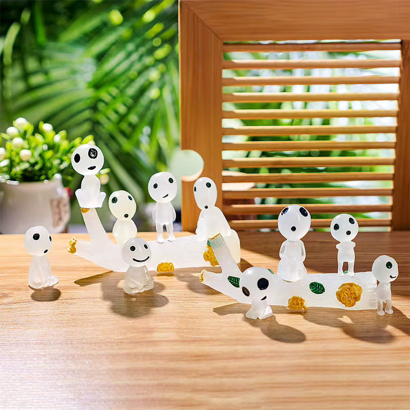Soulbao 3D Nachtlicht Miniatur Puppe als leuchtende Elfen-Dekoration für Weihnachten und Halloween - Bild 5