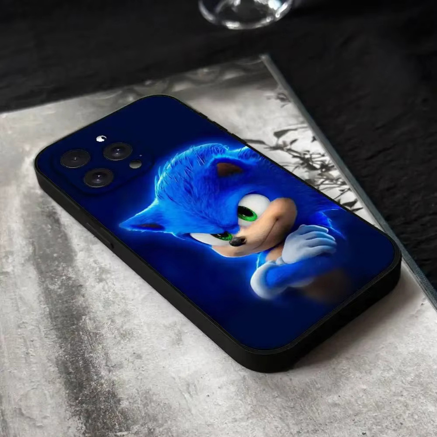 T-Sonics Handyhülle Cute Hedgehogs für iPhone in Schwarz aus weichem Silikon - Bild 3