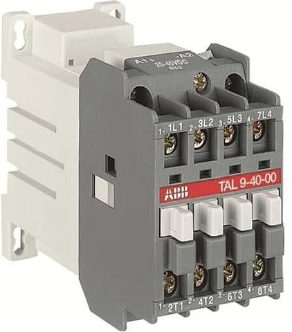 ABB Schütz TAL9-22-00-51 in Grau mit 2 Schließern und 2 Öffnern für 4kW - Bild 1