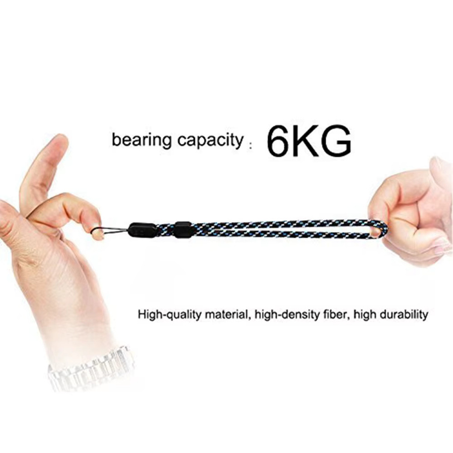 WSSHE Universal Telefon Lanyard in Weiß, verstellbares Handgelenk Strap für Smartphone, Kamera und Schlüsselbund - Bild 2
