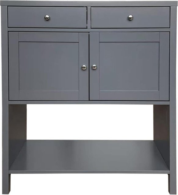 HTI-Living Anrichte Hayet in Grau im Landhausstil mit mattem Finish - Bild 1