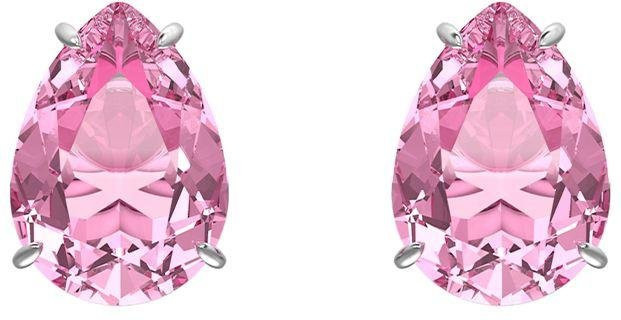 Swarovski Ohrringe, Rosa, Silber, Kristall, Damen - Bild 1