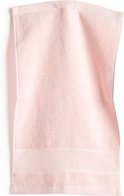 Rico Design Gästehandtuch aus Bio-Baumwolle in Pink, GOTS-zertifiziert und flauschig - Bild 1