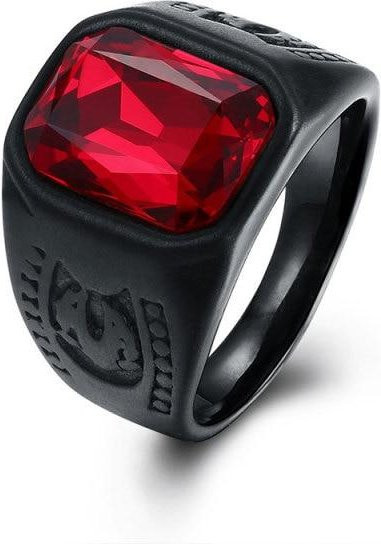 Ring Türkisperlen, Zirkonia, Silber, Unisex - Bild 1