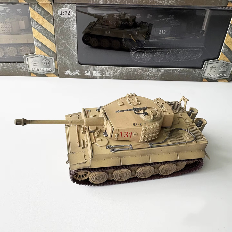 IGX KIT Deutscher Tiger Schwerer Panzer 1943, Militär-Panzermodell, 1:72, Metall - Bild 2