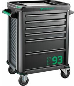 Stahlwille Werkstattwagen TTS 93/6 A mit 6 Schubladen, Anthrazit und Schwarz, B/T/H: 87,7 x 48,1 x 100,0 cm - Bild 2