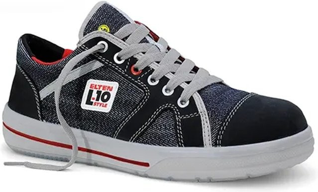 Elten Sicherheitshalbschuh Sensation Low ESD S2 in Schwarz-Grau Größe 37 - Bild 1