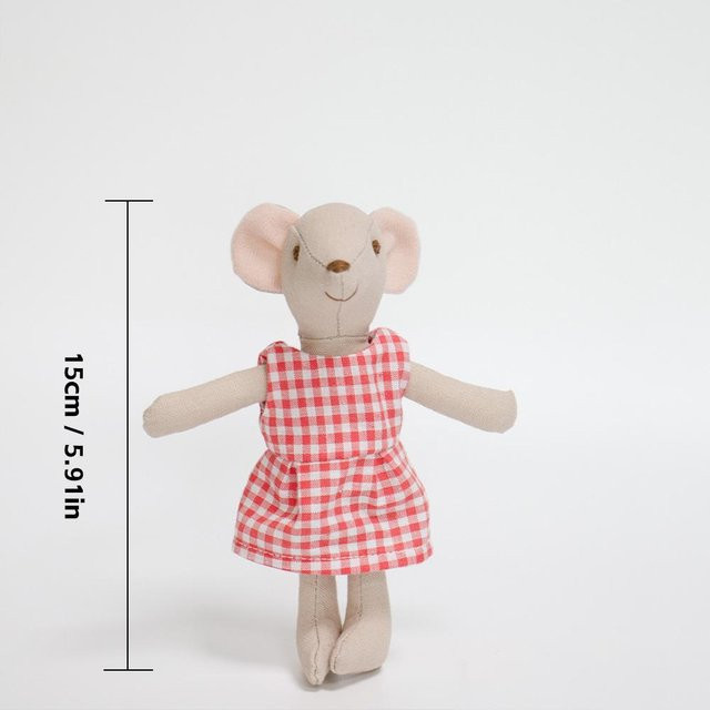 Yiran toy Plüschmaus Puppe, Kuscheltier, ab 6 Jahren - Bild 1