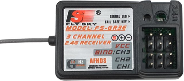 Flysky FS-GR3E 2,4G 3CH RC-Empfänger mit Failsafe, Fernsteuerungsteile - Bild 1