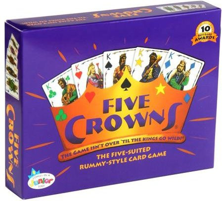 Cielo Five Crown Rummy, Kartenspiel, Orange - Bild 1