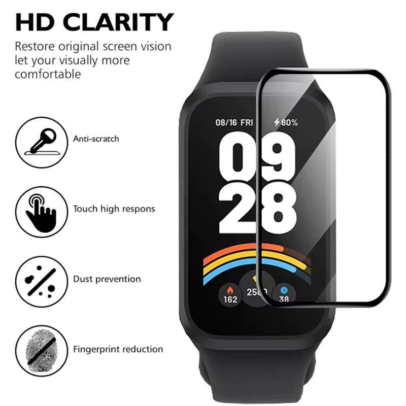 Xiaomi Screen Protector für Mi Band 9 8 Aktive, transparent, Unisex - Bild 3