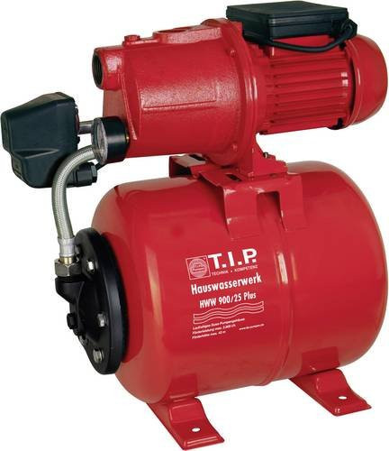 T.I.P. Hauswasserwerk HWW 900/25 Plus Booster in Rot - Bild 1