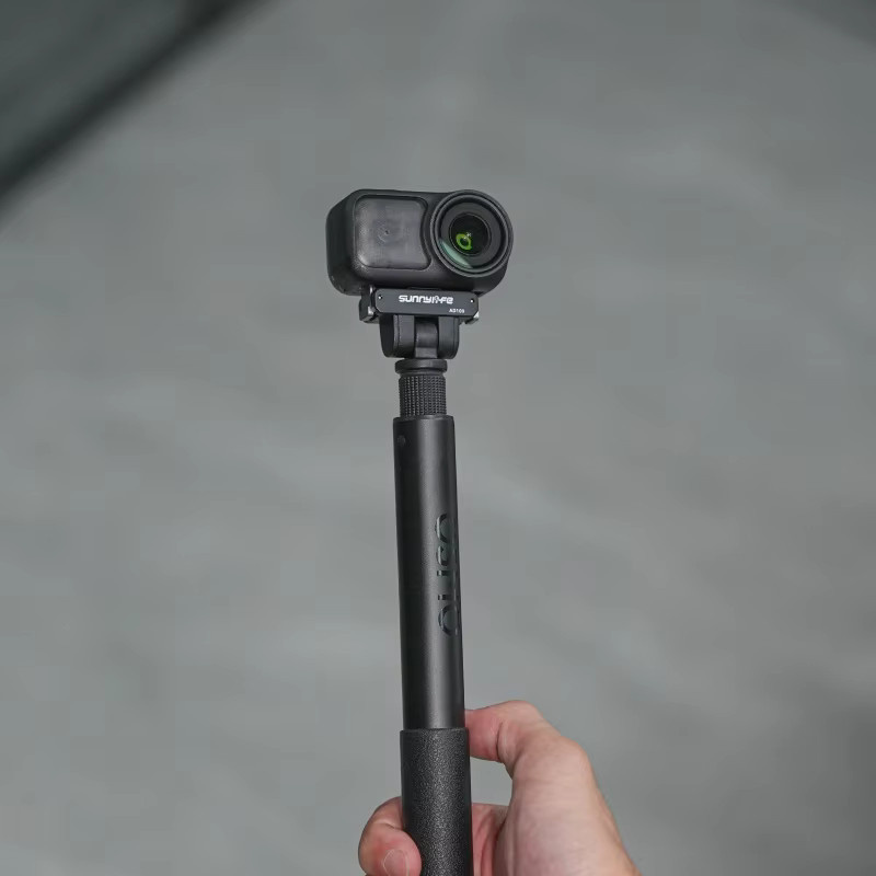 Magnetischer Schnellwechseladapter Basis 180 Grad Neigbare Halterung für DJI Osmo Action6 und Osmo Nano Sportkamera in Schwarz - Bild 5