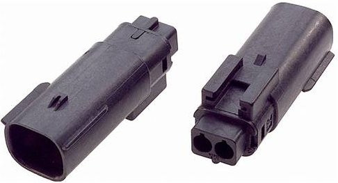 Molex Stiftgehäuse-Kabel 194190007 in Schwarz - Bild 1
