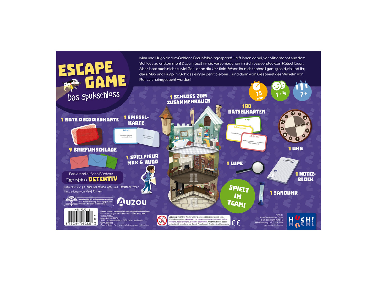 AUZOU Escape Game Das Spukschloss ab 7 Jahren - Bild 3
