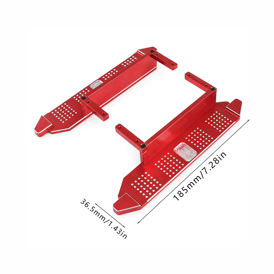 MJX Pedal aus Aluminiumlegierung, RC-Auto Metall-Upgrade-Zubehör - Bild 2