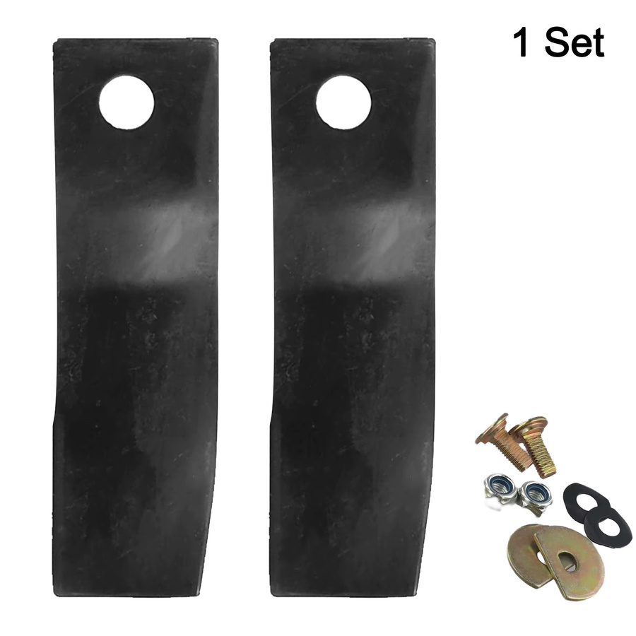 Vibratite Ersatz-Kit für Rasenmäher-Messer mit Bolzen und Unterlegscheiben, passend für Honda HRU195, HRU196, HRU216, HRU217D, HRU 216SU, HRU19R, HRU19D und HRU194, Schwarz - Bild 3