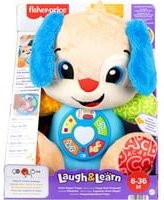 Fisher-Price Hündchen Plüsch blau/hellbraun - Bild 1
