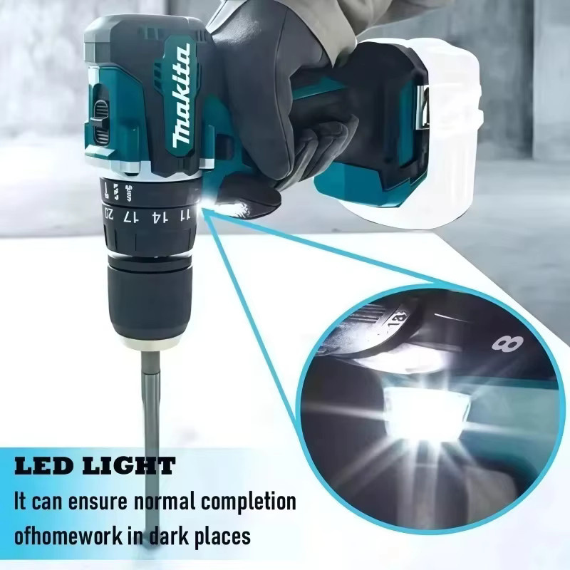 Makita DDF487 Akku-Bohrschrauber mit bürstenlosem Motor aus der LXT Serie in Petrol - Bild 4