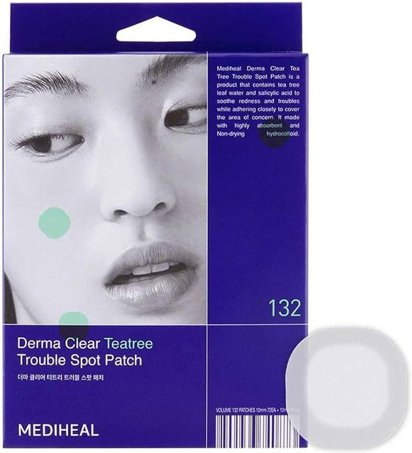 MEDIHEAL Derma Clear Teebaum-Problemzonen-Pflaster mit Salicylsäure, 44 Stück - Bild 1
