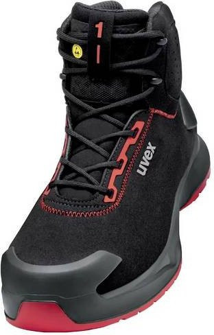 Uvex x-craft S3L Sicherheitsstiefel Schwarz Rot Größe 47 - Bild 1
