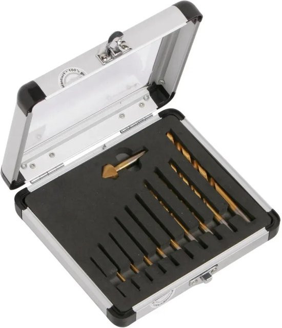LUX-TOOLS Bohrer-Senker Satz Twist Drill in Silber - Bild 1