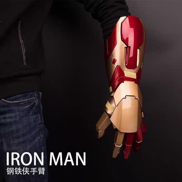 Hot Toys Marvel Tragbare Stahlrüstungs-Handschuhe Mk42, Zubehör, Cosplay-Modell - Bild 1