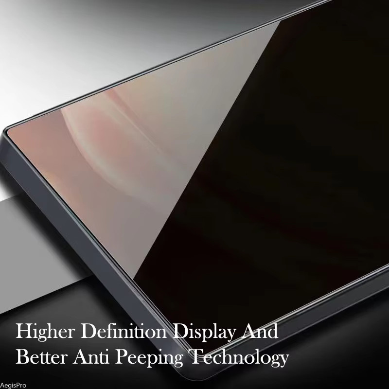 2 Stück Anti-Spy Sichtschutzfolien aus gehärtetem Glas für Nubia RedMagic 10s Pro, 9, 8 Pro+, Pro, s, Z70, Z60 Ultra, transparent - Bild 6