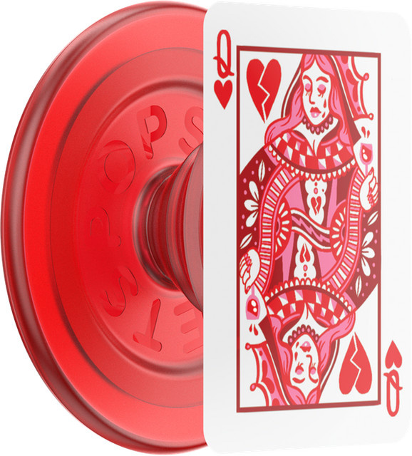 Popsockets Magnetic Phone Grip Heartbreaker Queen in Rot - Bild 1