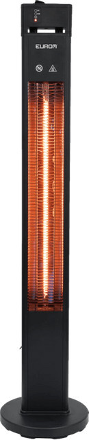 Eurom Q-Tower 2000 RCD Turm aus Metall in Schwarz - Bild 1