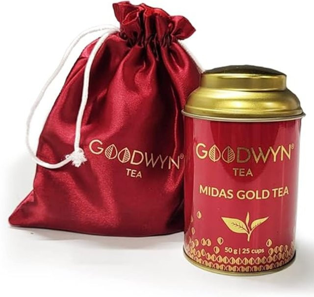Goodwyn Midas Gold, Schwarztee, Bergamotte, lose, 50g - Bild 1