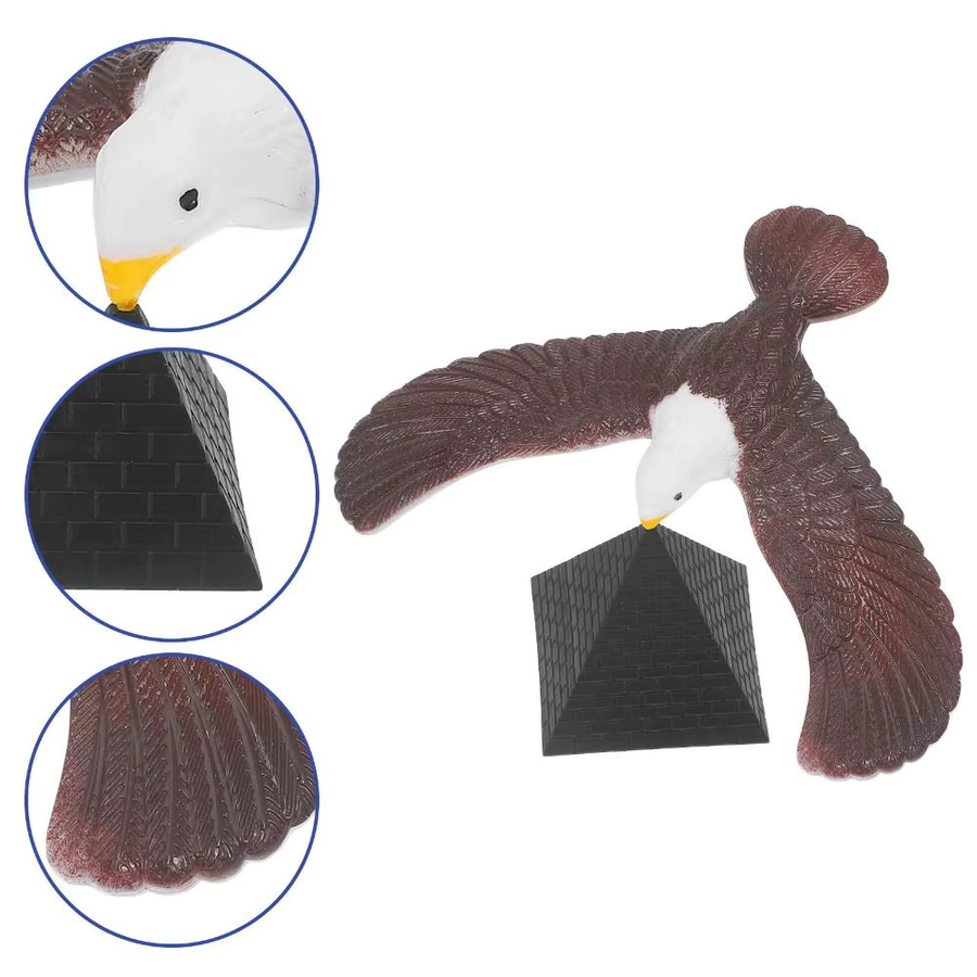KECTTIO Adler-Vogelspielzeug, Pyramide, physikalisches balancierendes Spielzeug - Bild 3