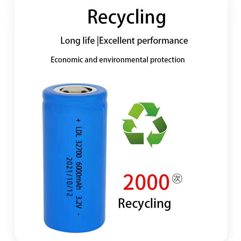 PURFIELD LiFePO4 Akku 32700 6000 mAh 3,2 V Blau - Bild 3