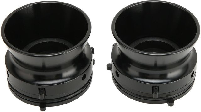 Honor Electronics Universal NAB Hub Adapter aus polierter Aluminiumlegierung für Studer, ReVox und Akai, 10 Zoll, Schwarz - Bild 1