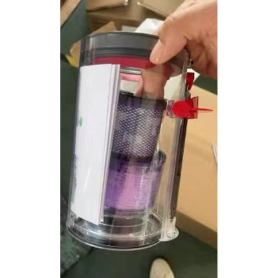 Dyson V10 SV12 Ersatz-Staubbehälter mit HEPA-Filter in Transparent, B/T/H: 19,6 x 11,3 cm - Bild 4