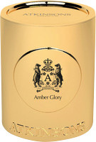 Atkinsons Amber Glory Duftkerze in Gold mit holzigen, orientalischen und würzigen Noten - Bild 1