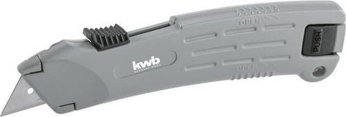 Kwb Profi Sicherheits-Trapezklingenmesser 015210 in Grau mit Retractable-Funktion - Bild 1