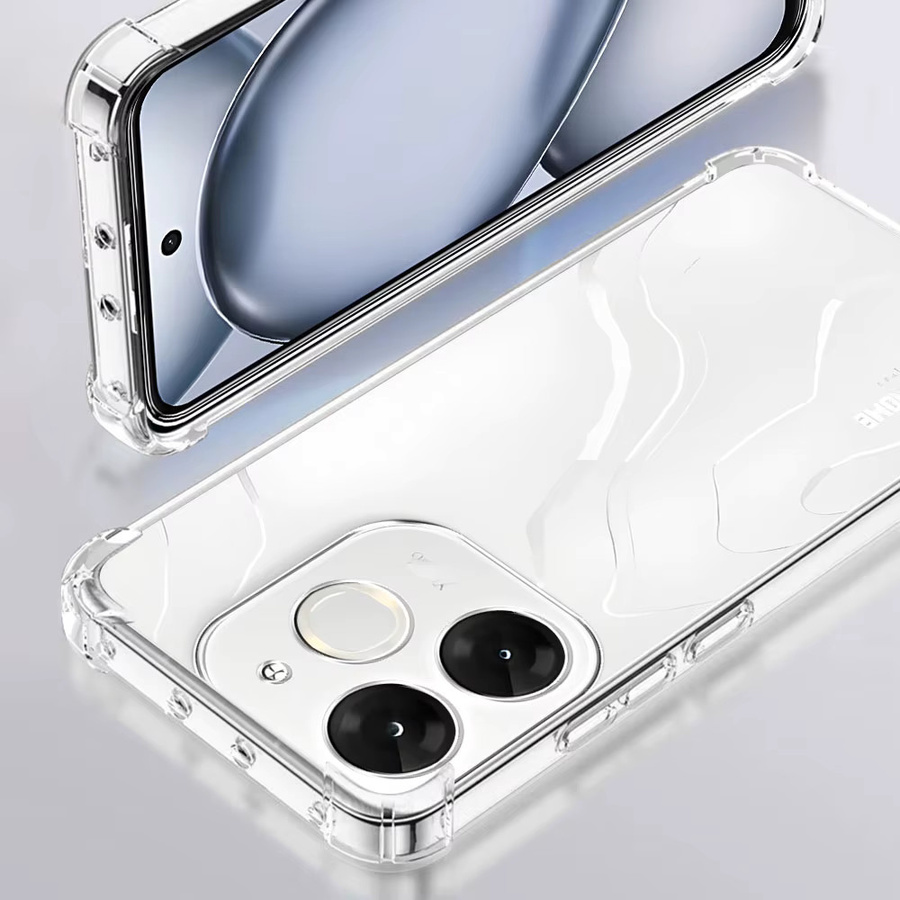 Transparente TPU-Silikon Handyhülle für Infinix Smart 10 HD, Smart 8 HD, 8Pro, 8Plus und Hot 40i - Bild 2