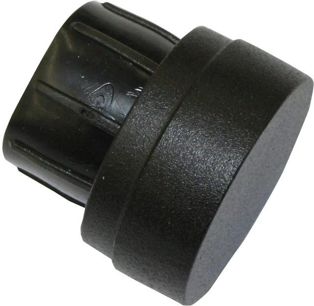 Gardinia Endkappe Industrial Home Ø 25 mm Schwarz 2 Stück aus Metall - Bild 1