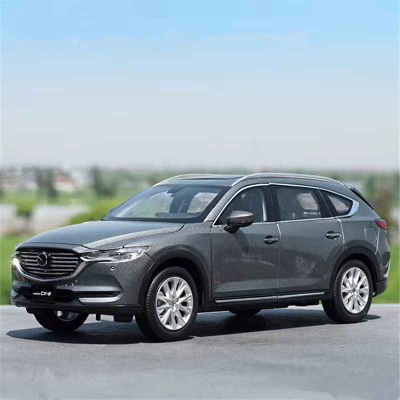 WELLY Mazda CX-8 CX8 SUV, Automodell, 1:18, Metall, Grau - Bild 5