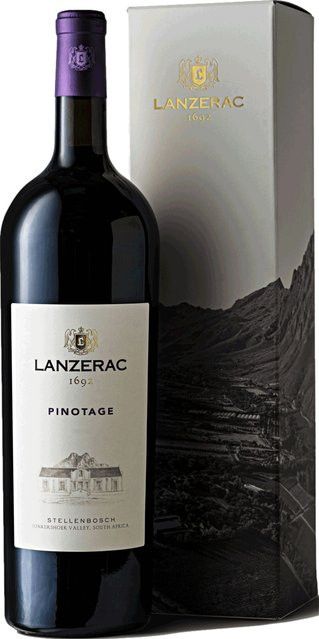 Lanzerac Pinotage Rotwein, 2021, Stellenbosch, trocken, 1,5 l - Bild 1